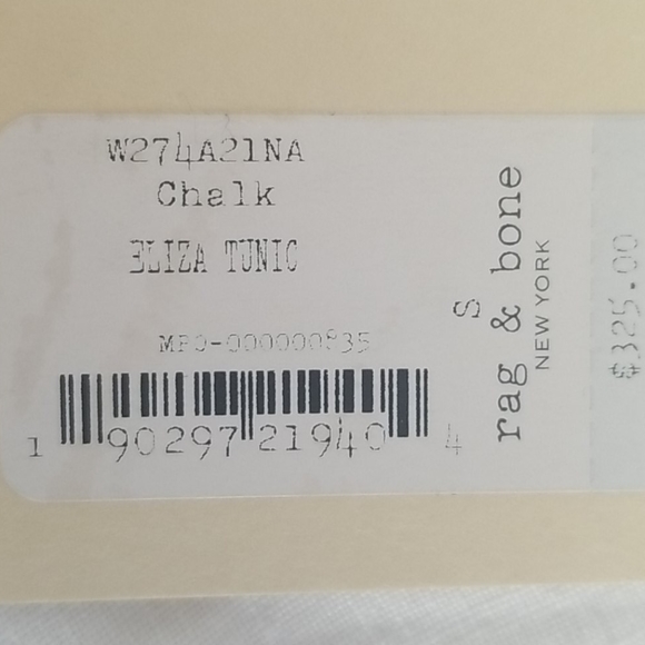 NWT Rag and Bone Lace-up Top sz Small - Picture 6 of 6